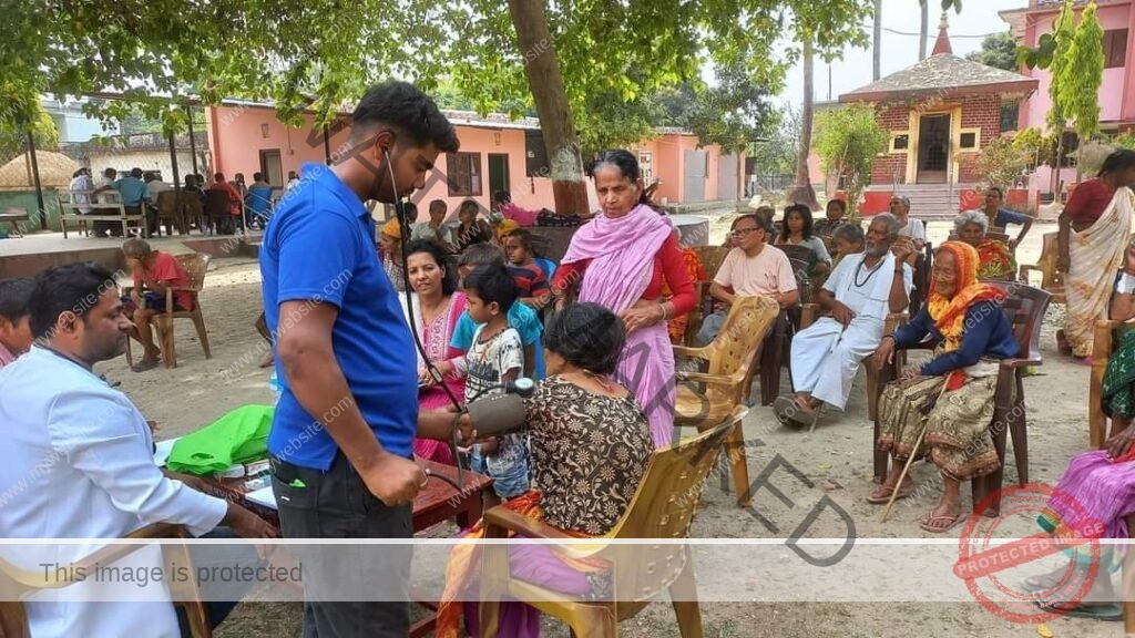 कुशवाह समाजद्वारा नयाँ बर्षमा बृद्धाश्रममा सेवा