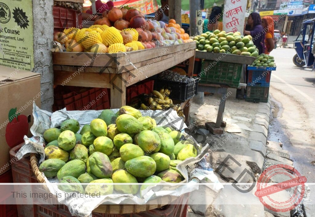 समय अगावै बजारमा आँपको बिगबिगी